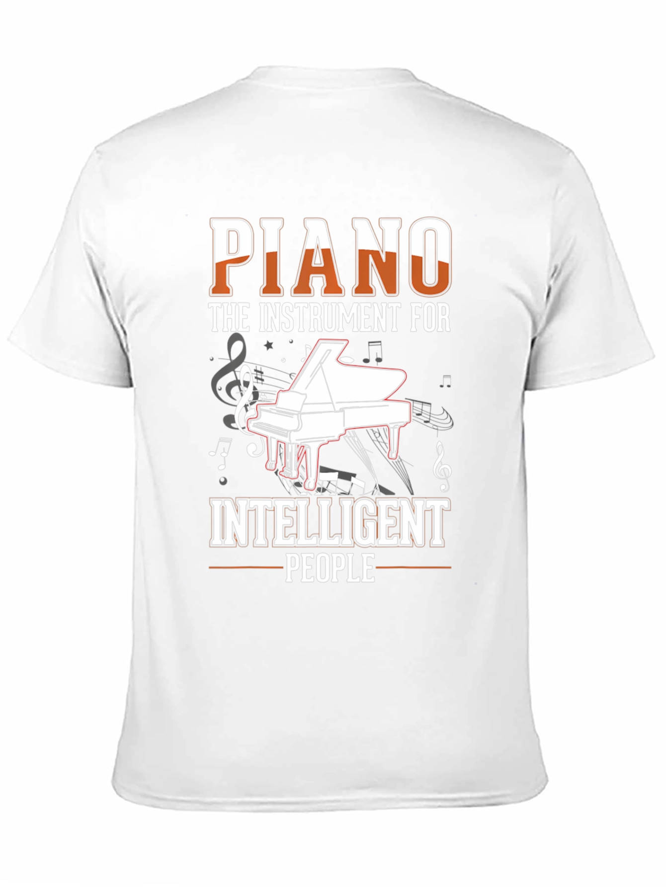 Piano Intelligent People T-Shirt