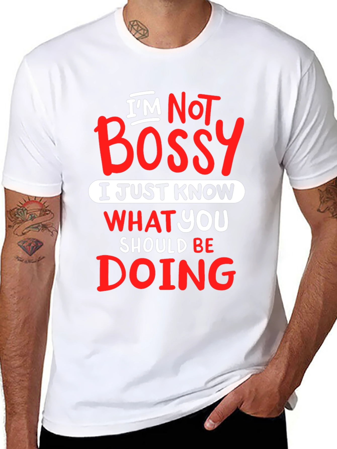 Im Not Bossy Graphic Tee