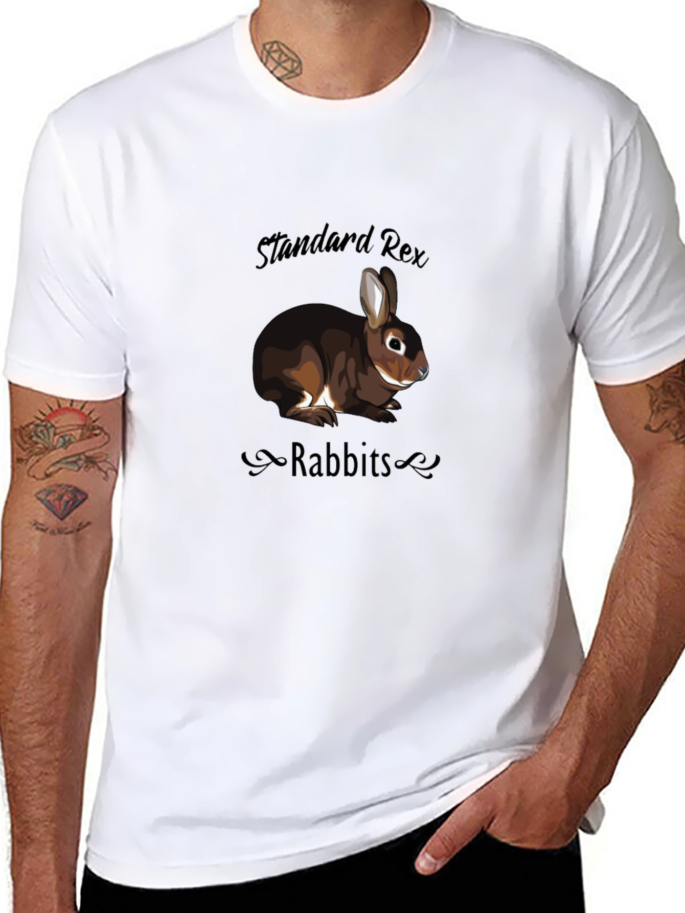Standard Rex Rabbit T-Shirt