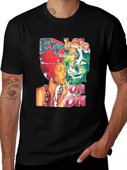 Erykah Badu Graphic T-Shirt Black