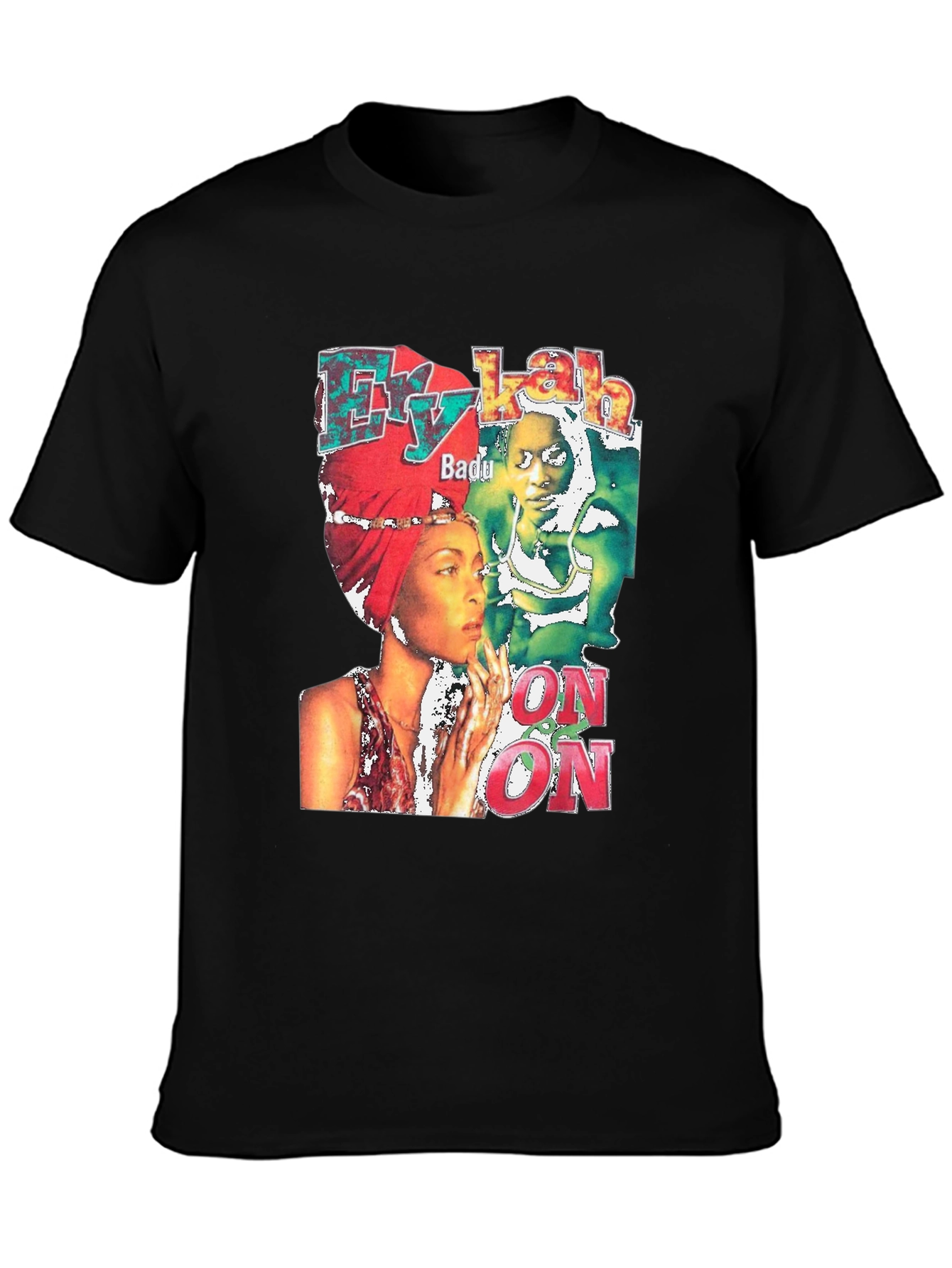 Erykah Badu Graphic T-Shirt Black