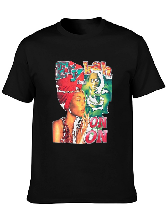 Erykah Badu Graphic T-Shirt Black