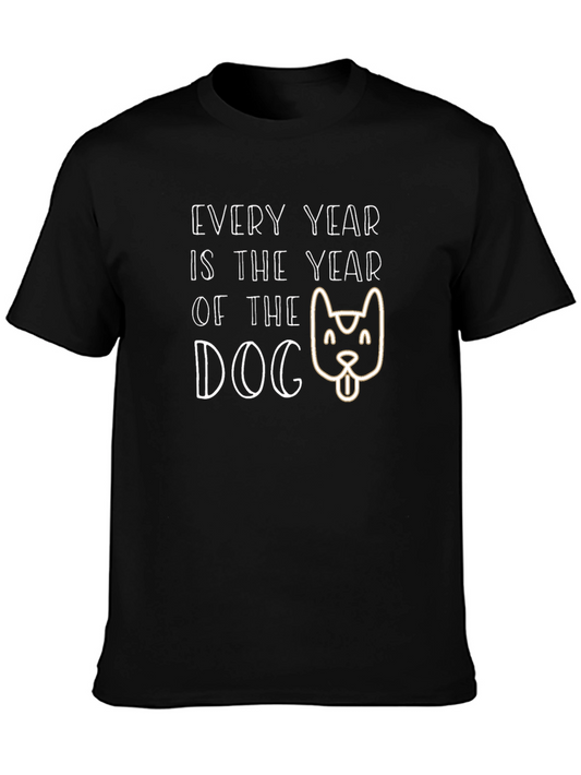 Year of the Dog Graphic Tee - Soft Cotton Blend