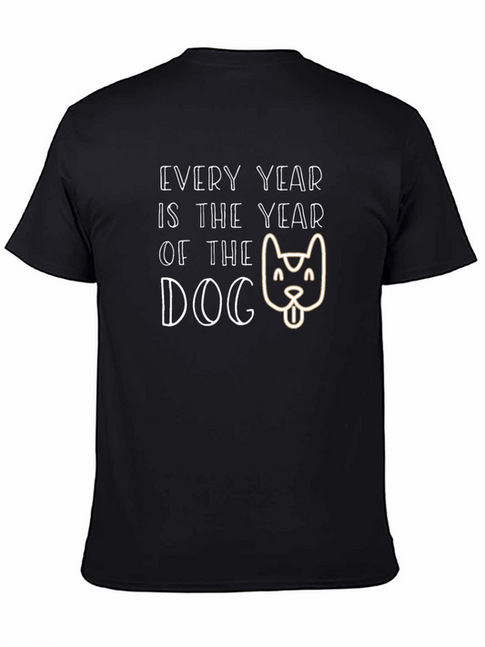 Year of the Dog Graphic Tee - Soft Cotton Blend