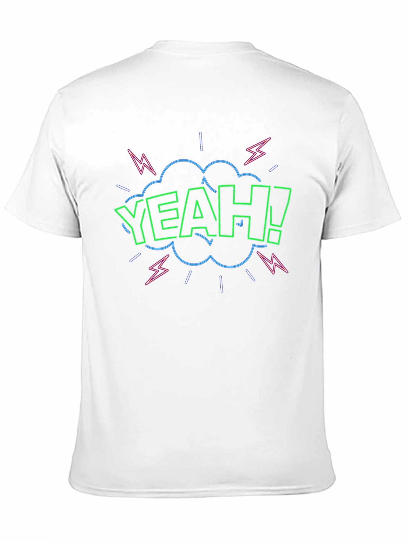Yeah! Graphic Print Black T-Shirt