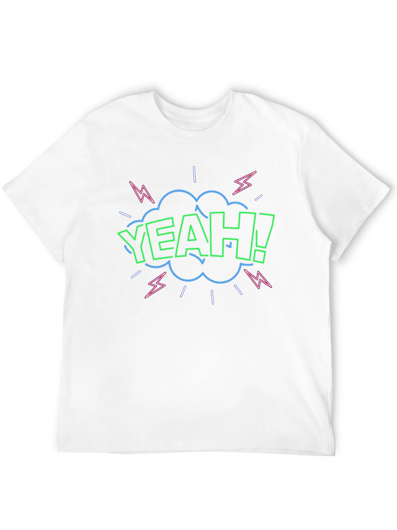 Yeah! Graphic Print Black T-Shirt