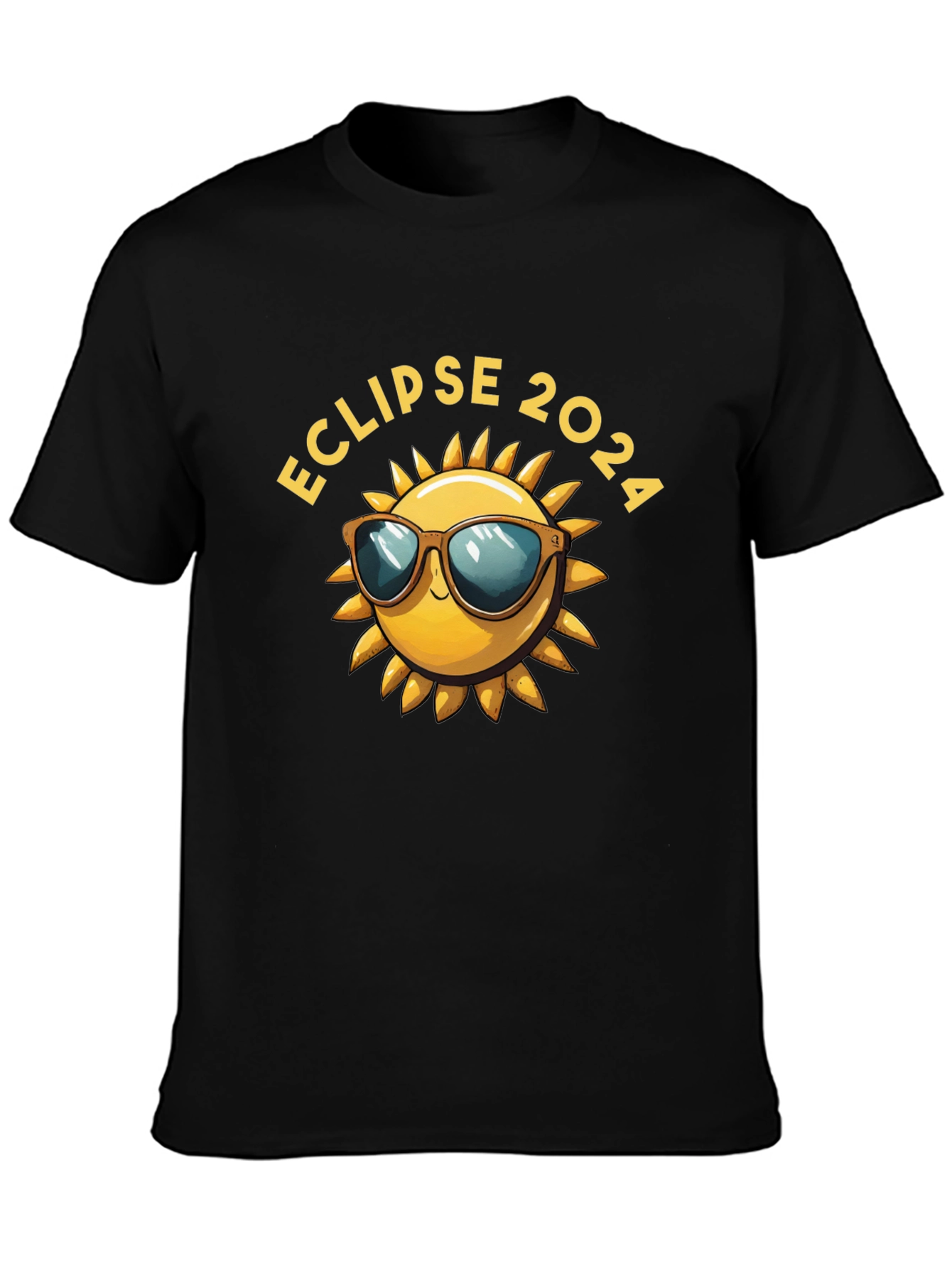 Eclipse 2024 Sun Graphic Tee