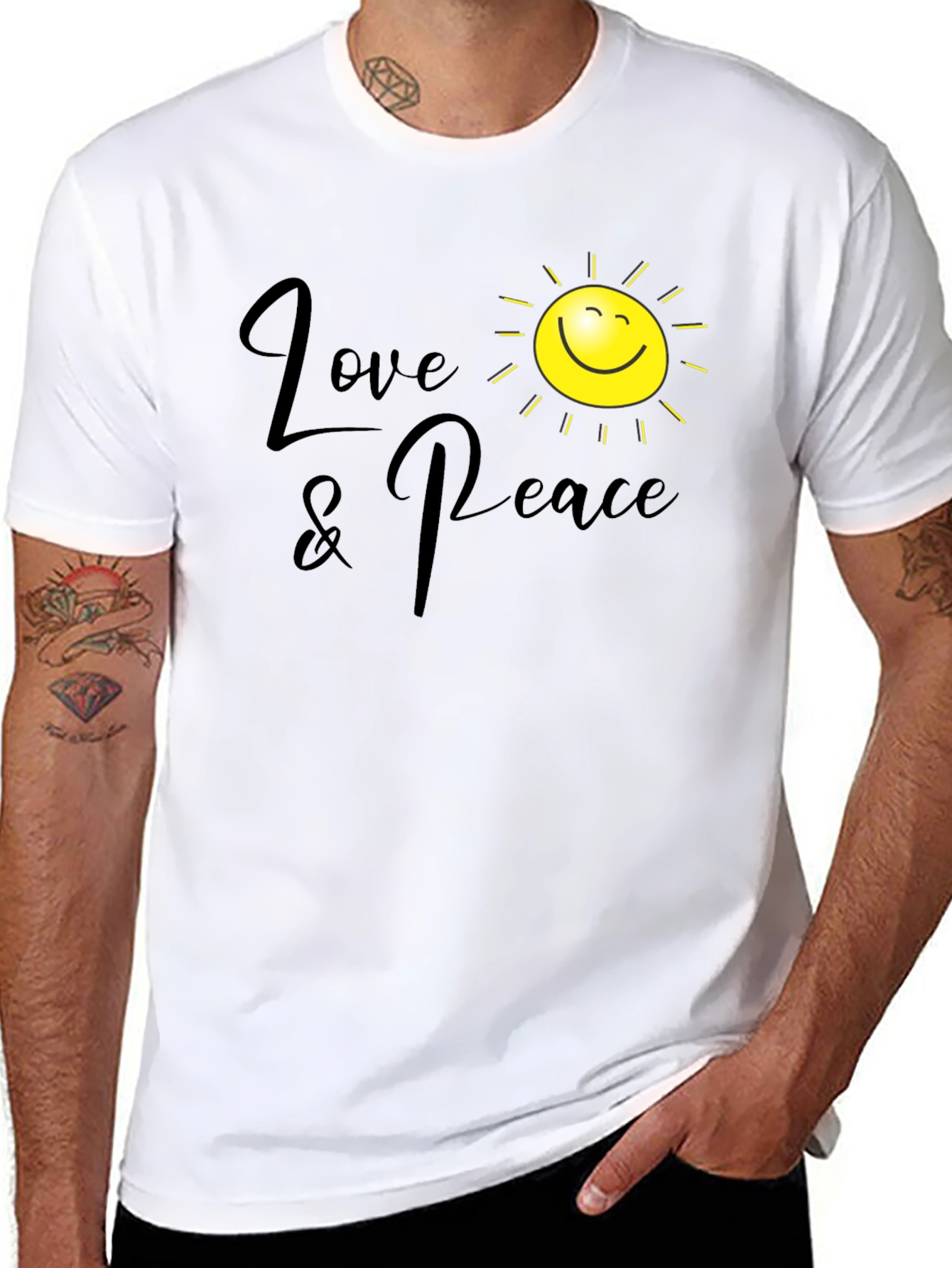 Love & Peace Graphic Tee