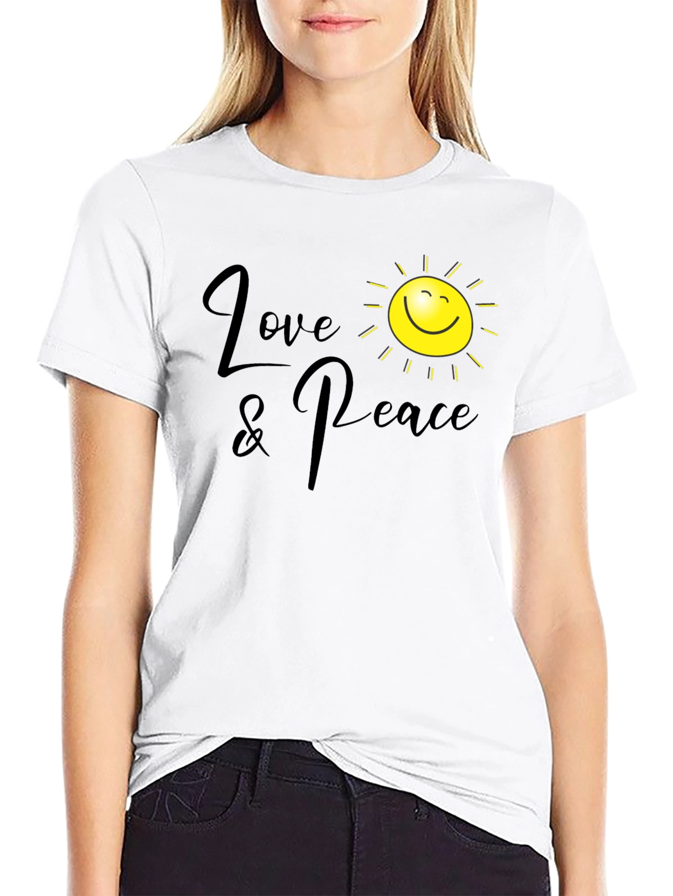 Love & Peace Graphic Tee