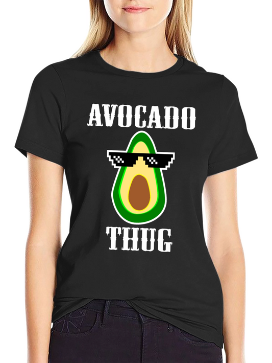 Avocado Thug Life Graphic Tee