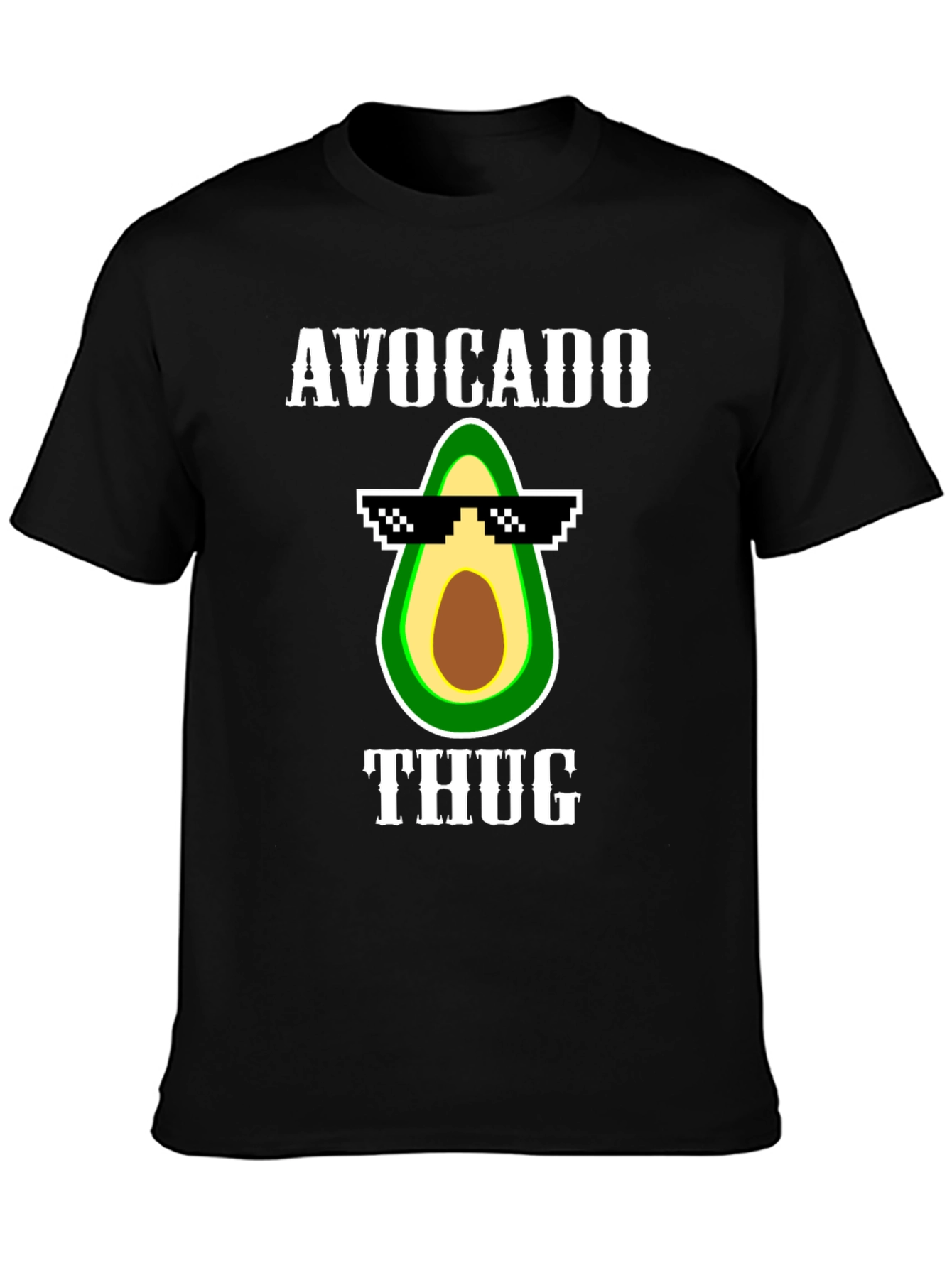 Avocado Thug Life Graphic Tee