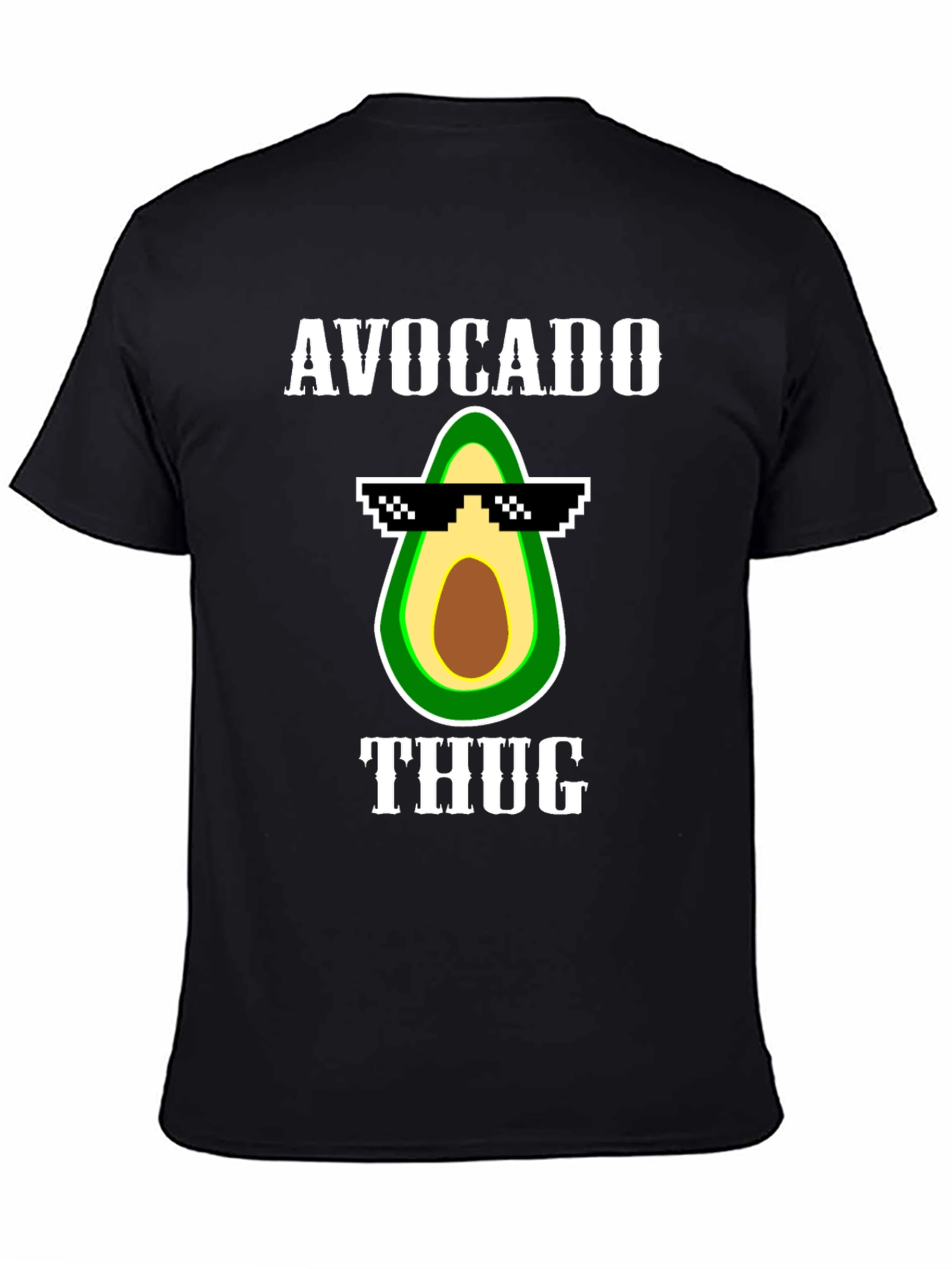Avocado Thug Life Graphic Tee