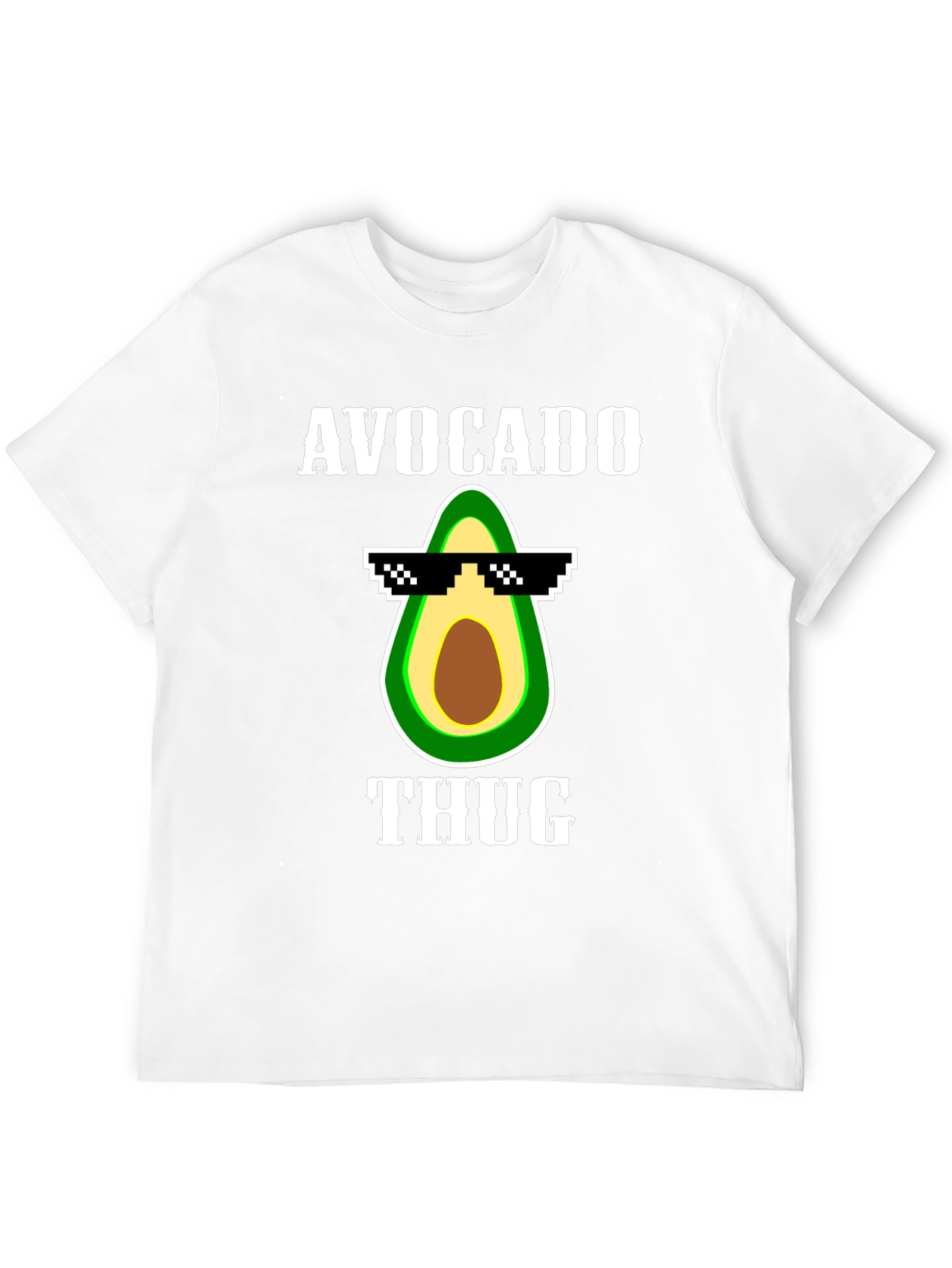 Avocado Thug Life Graphic Tee