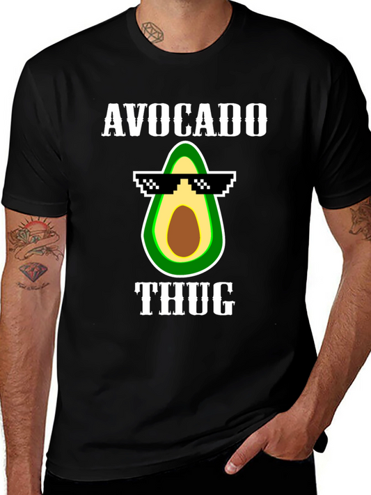 Avocado Thug Life Graphic Tee