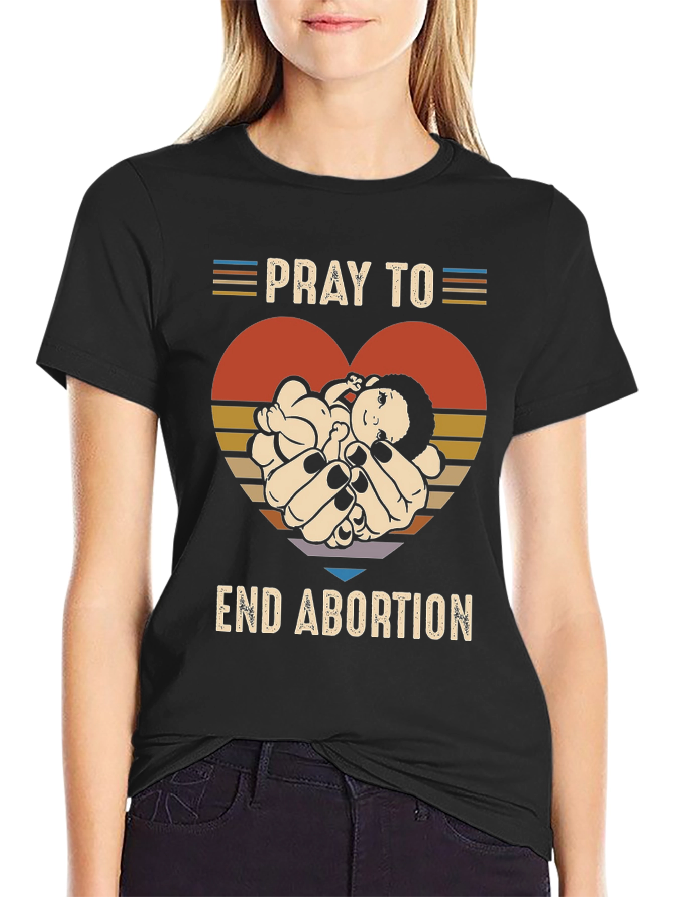 Pray to End Abortion T-Shirt