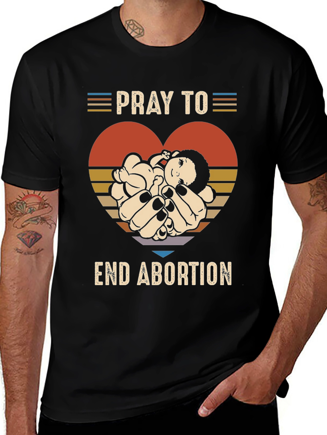 Pray to End Abortion T-Shirt