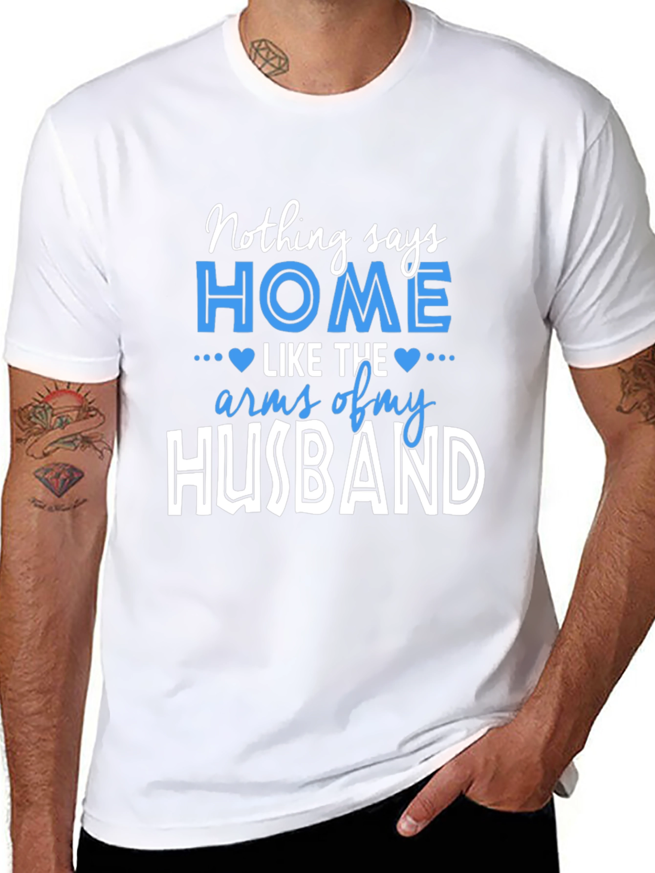 Husbands Arms Home T-Shirt