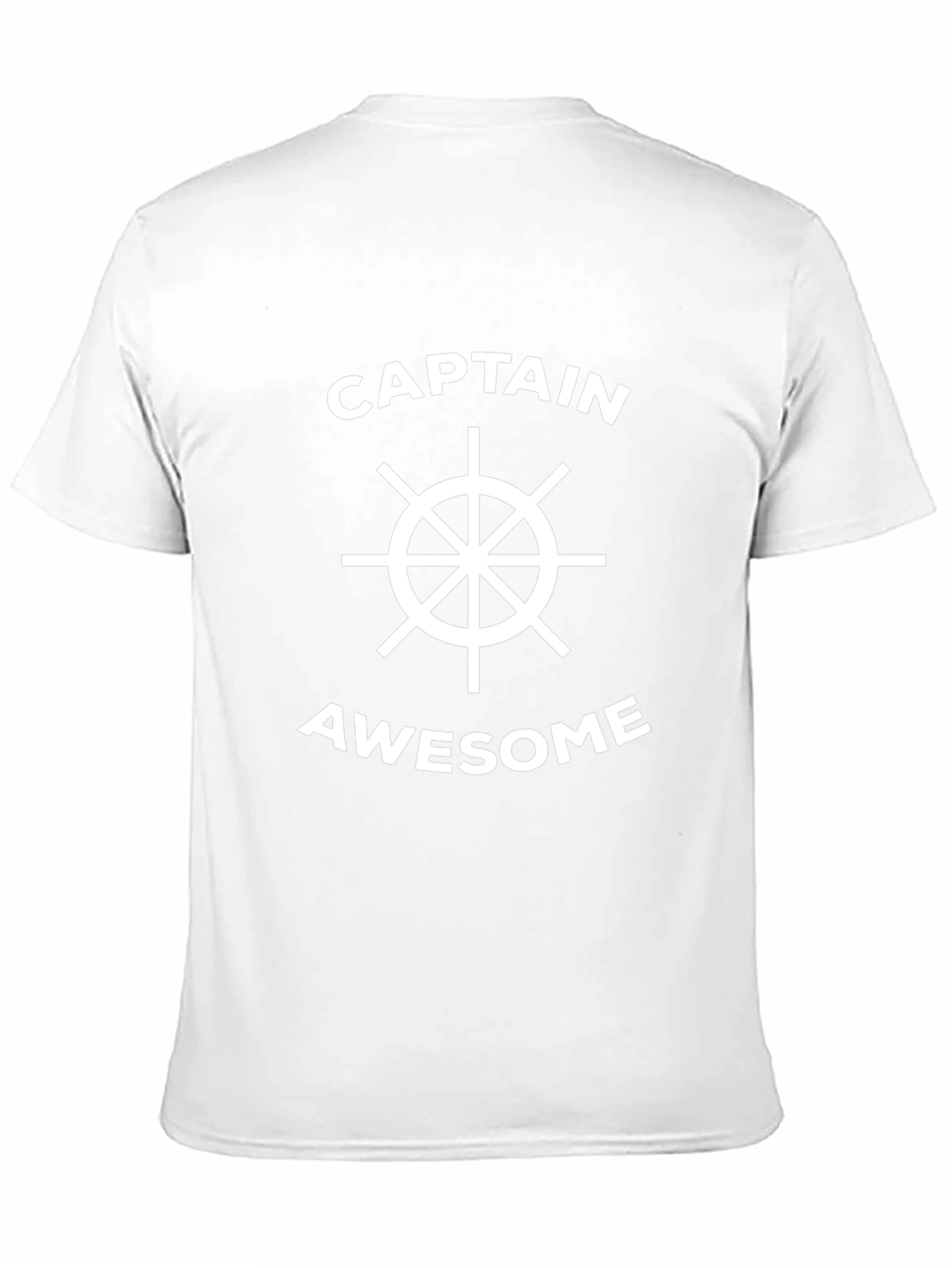 Captain Awesome Black T-Shirt
