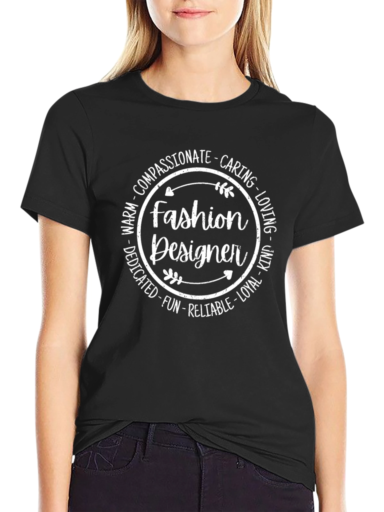 Fashion Designer T-Shirt - Compassionate Caring Design