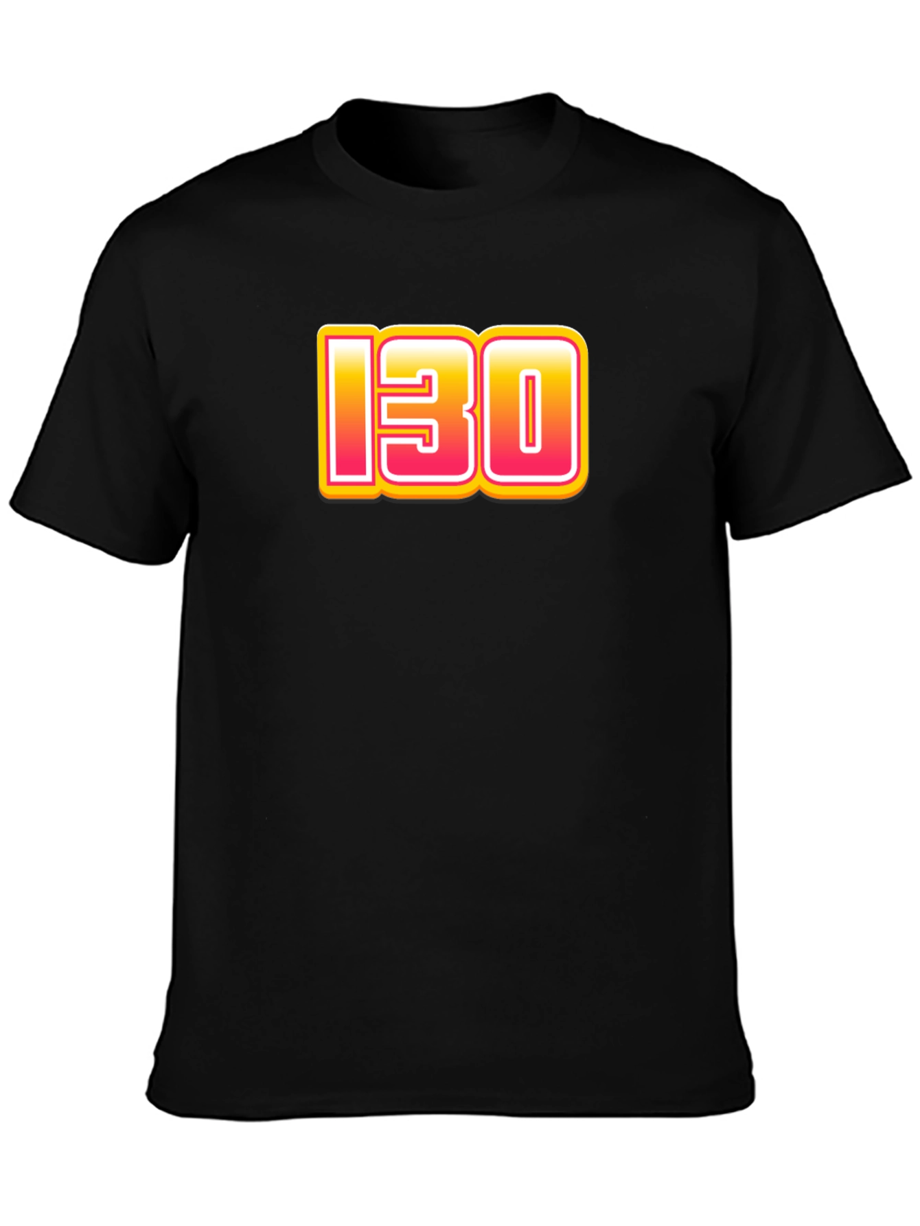 Cool 130 Graphic Black T-Shirt