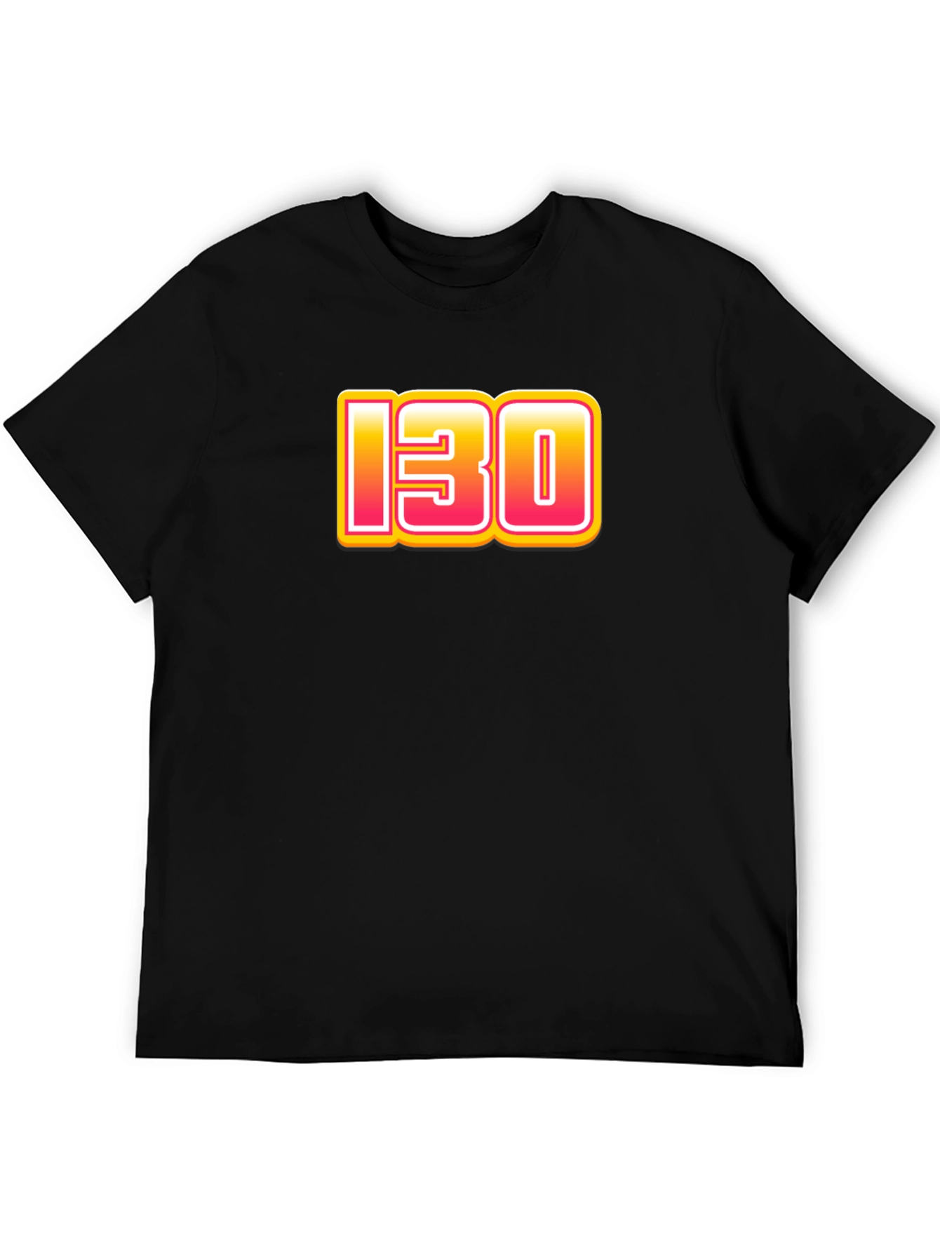 Cool 130 Graphic Black T-Shirt