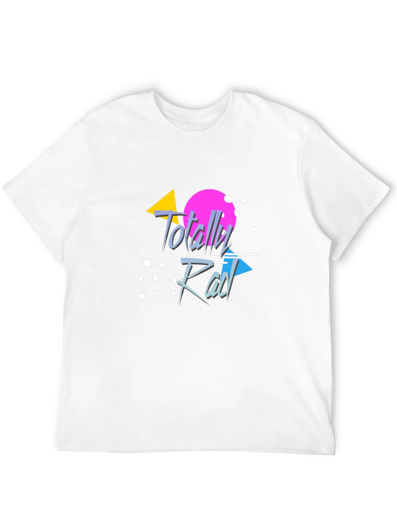 Totally Rad Graphic Tee - 80s Retro Style