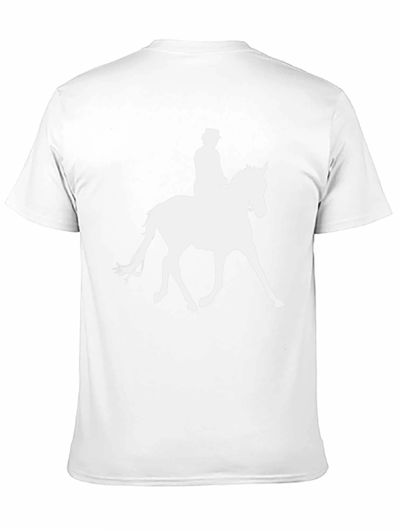 Equestrian T-Shirt - Horse Riding Silhouette Tee