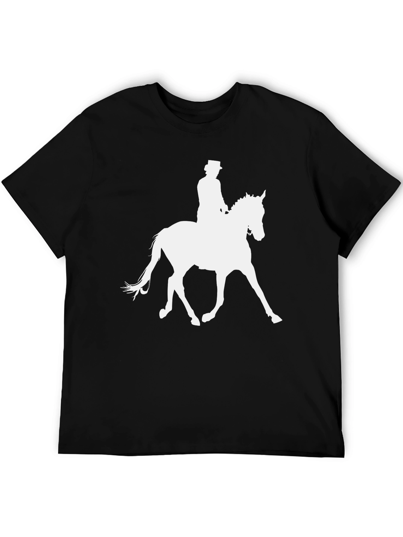 Equestrian T-Shirt - Horse Riding Silhouette Tee