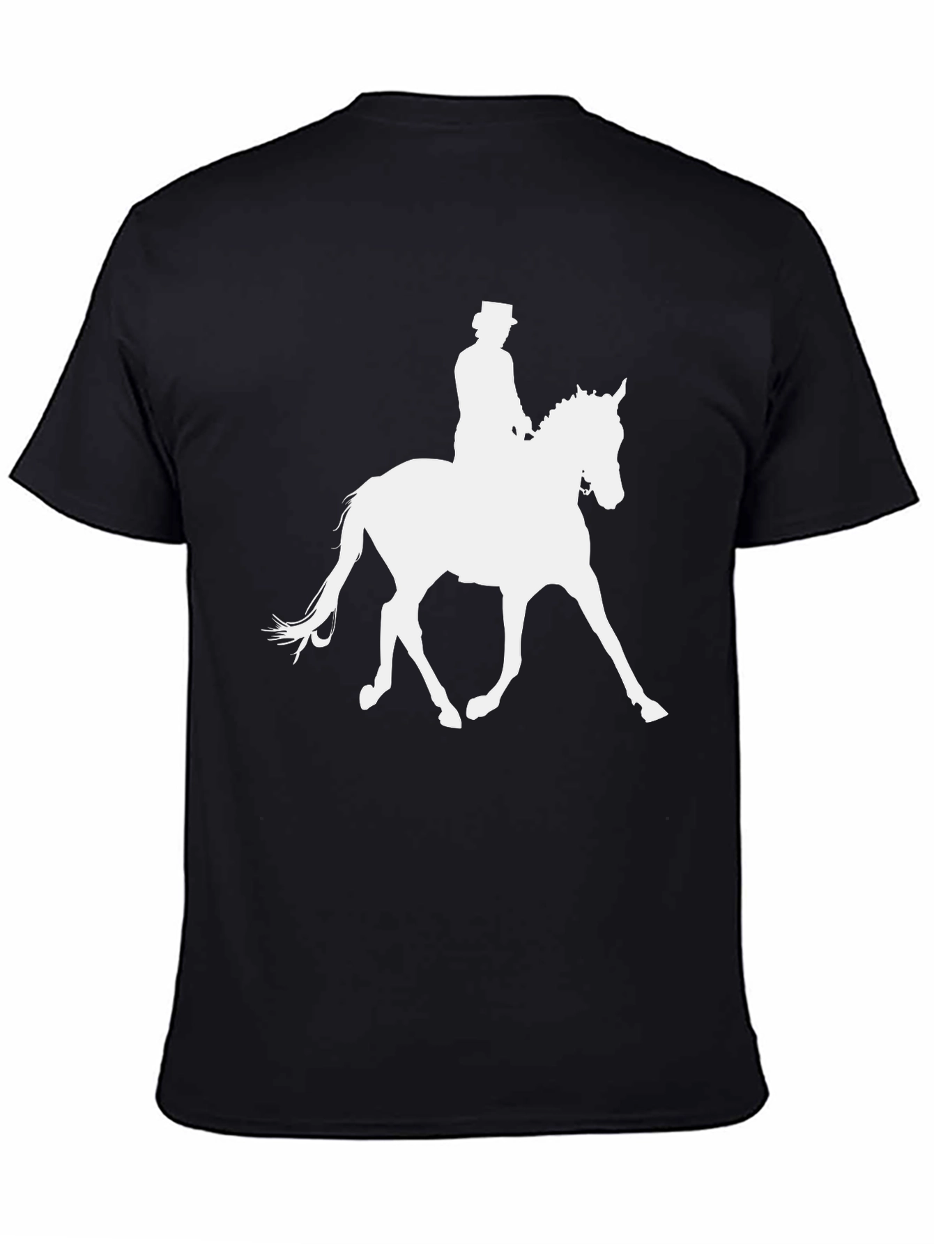 Equestrian T-Shirt - Horse Riding Silhouette Tee