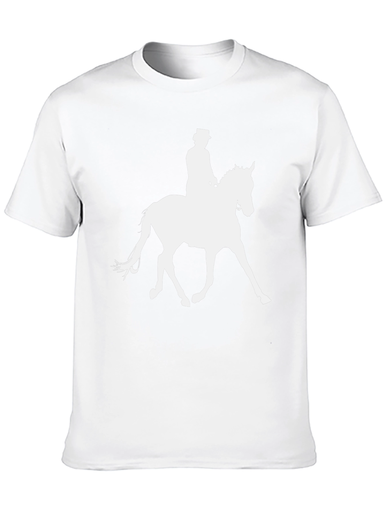 Equestrian T-Shirt - Horse Riding Silhouette Tee