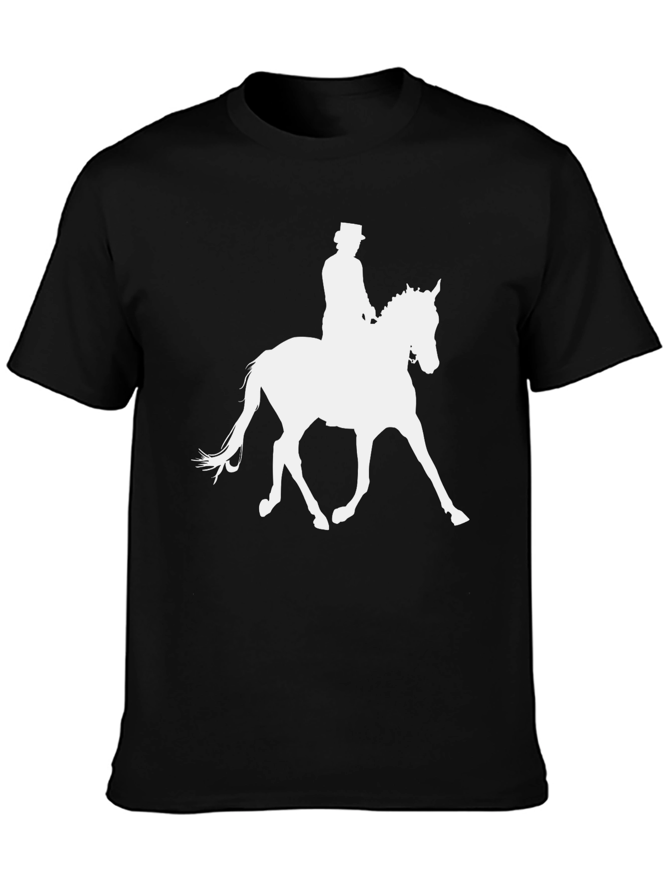 Equestrian T-Shirt - Horse Riding Silhouette Tee