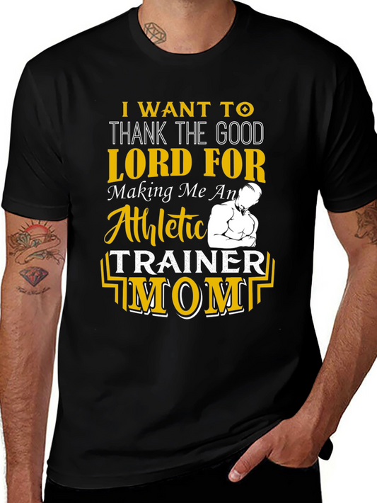 Athletic Trainer Mom Graphic T-Shirt