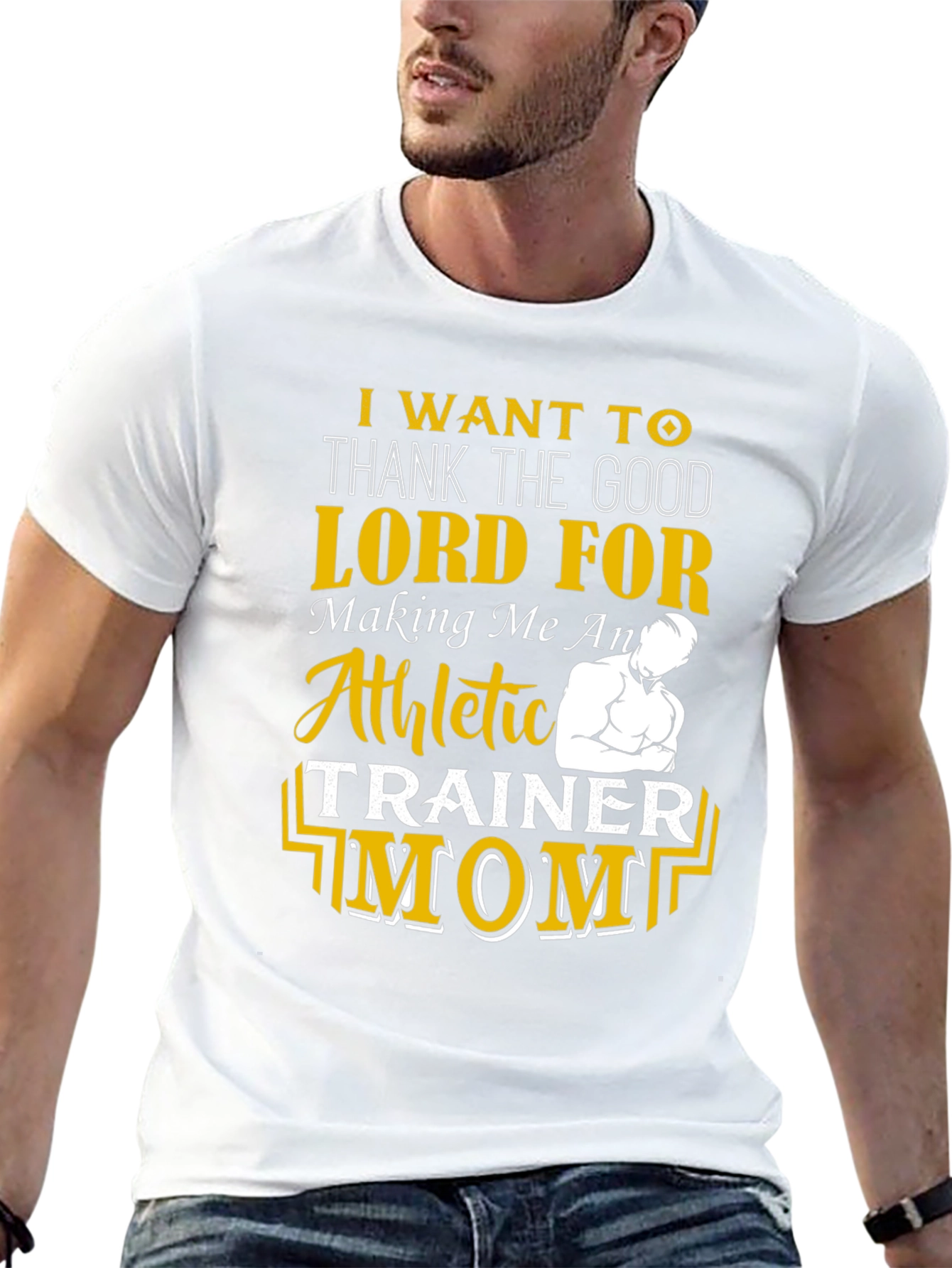 Athletic Trainer Mom Graphic T-Shirt