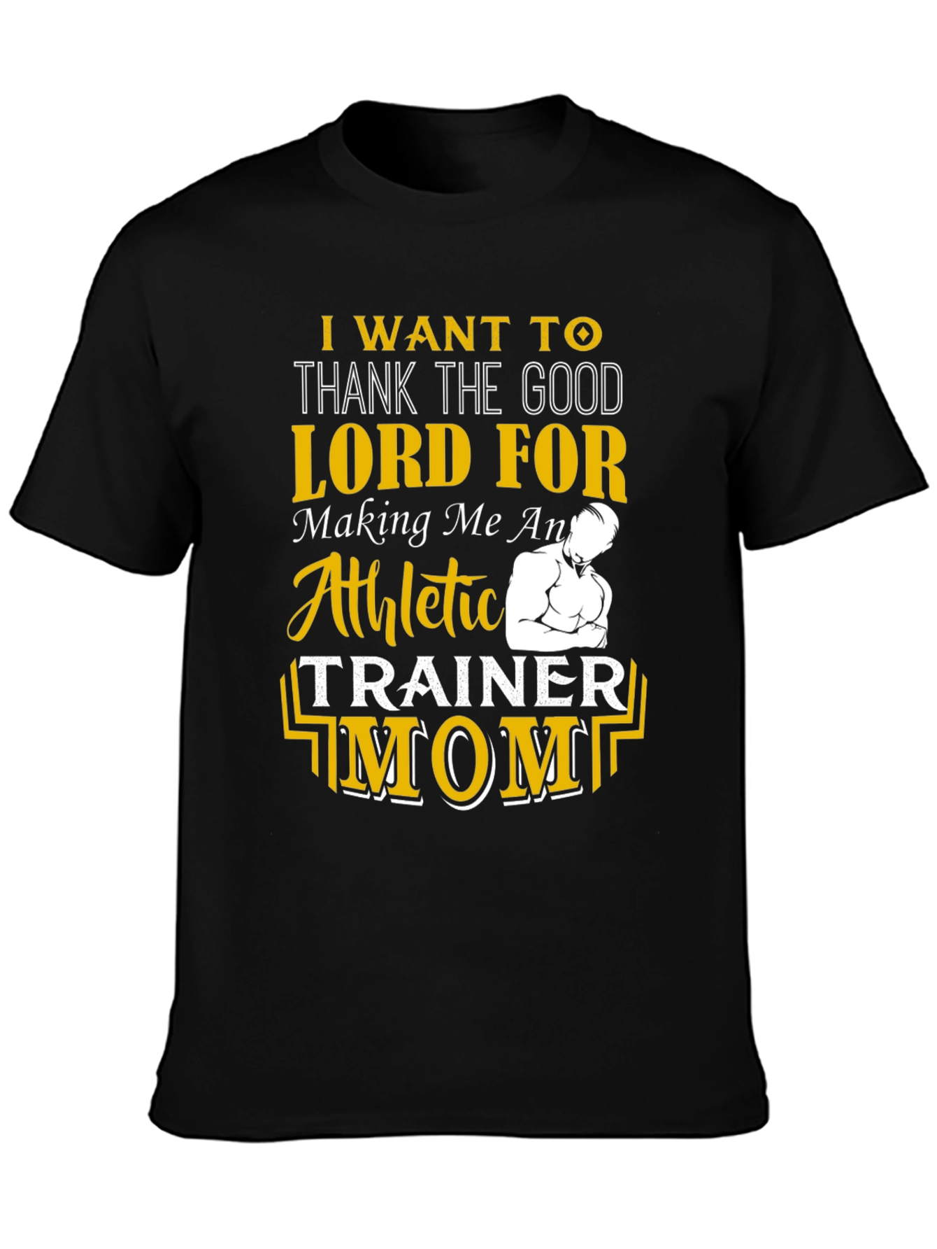 Athletic Trainer Mom Graphic T-Shirt
