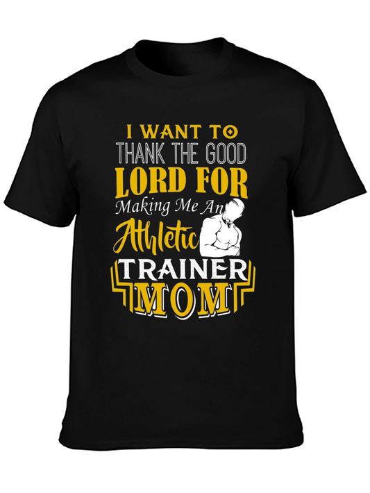 Athletic Trainer Mom Graphic T-Shirt