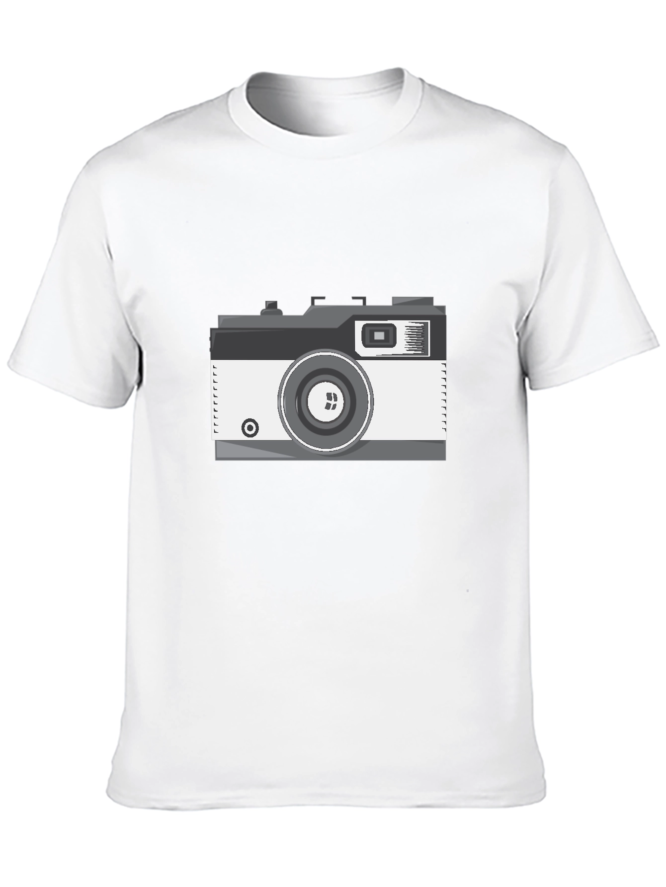 Retro Camera Graphic Tee - Classic Photography Lover Shirt