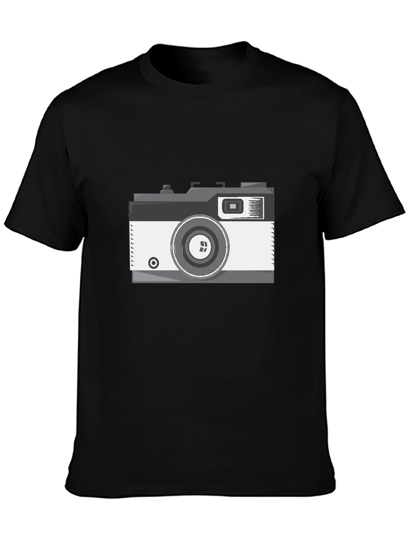Retro Camera Graphic Tee - Classic Photography Lover Shirt