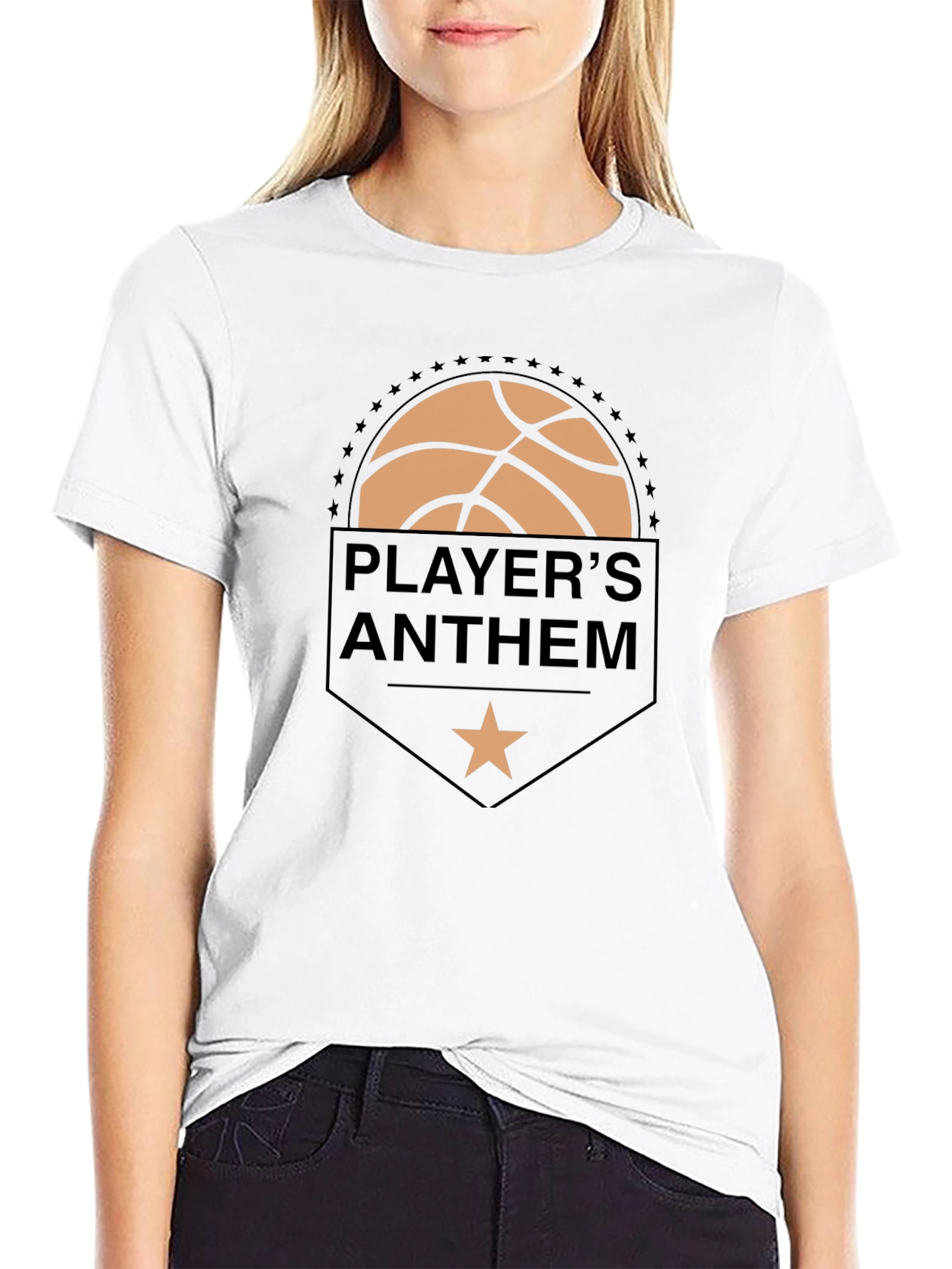 Players Anthem Basketball Graphic Tee