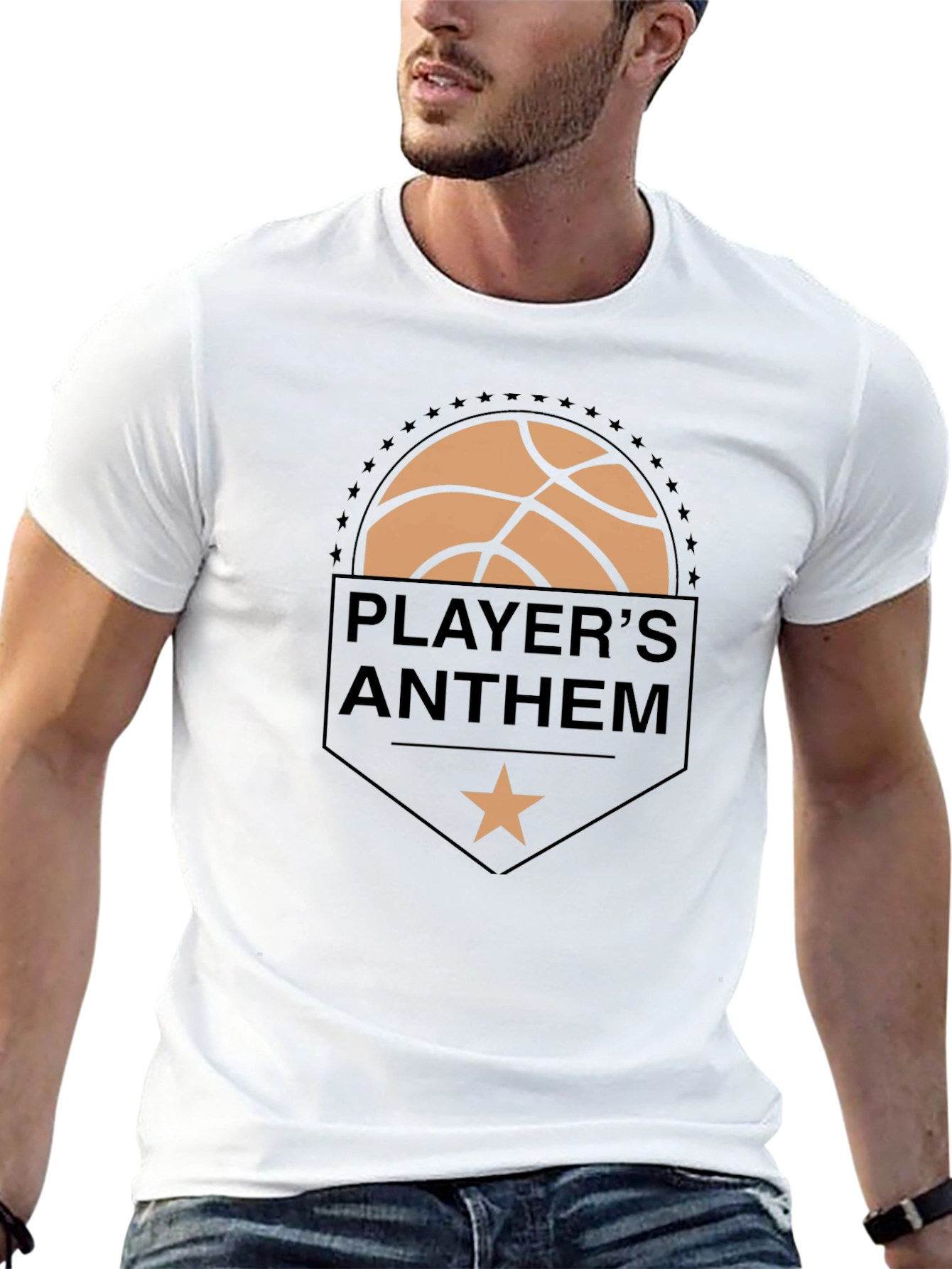 Players Anthem Basketball Graphic Tee