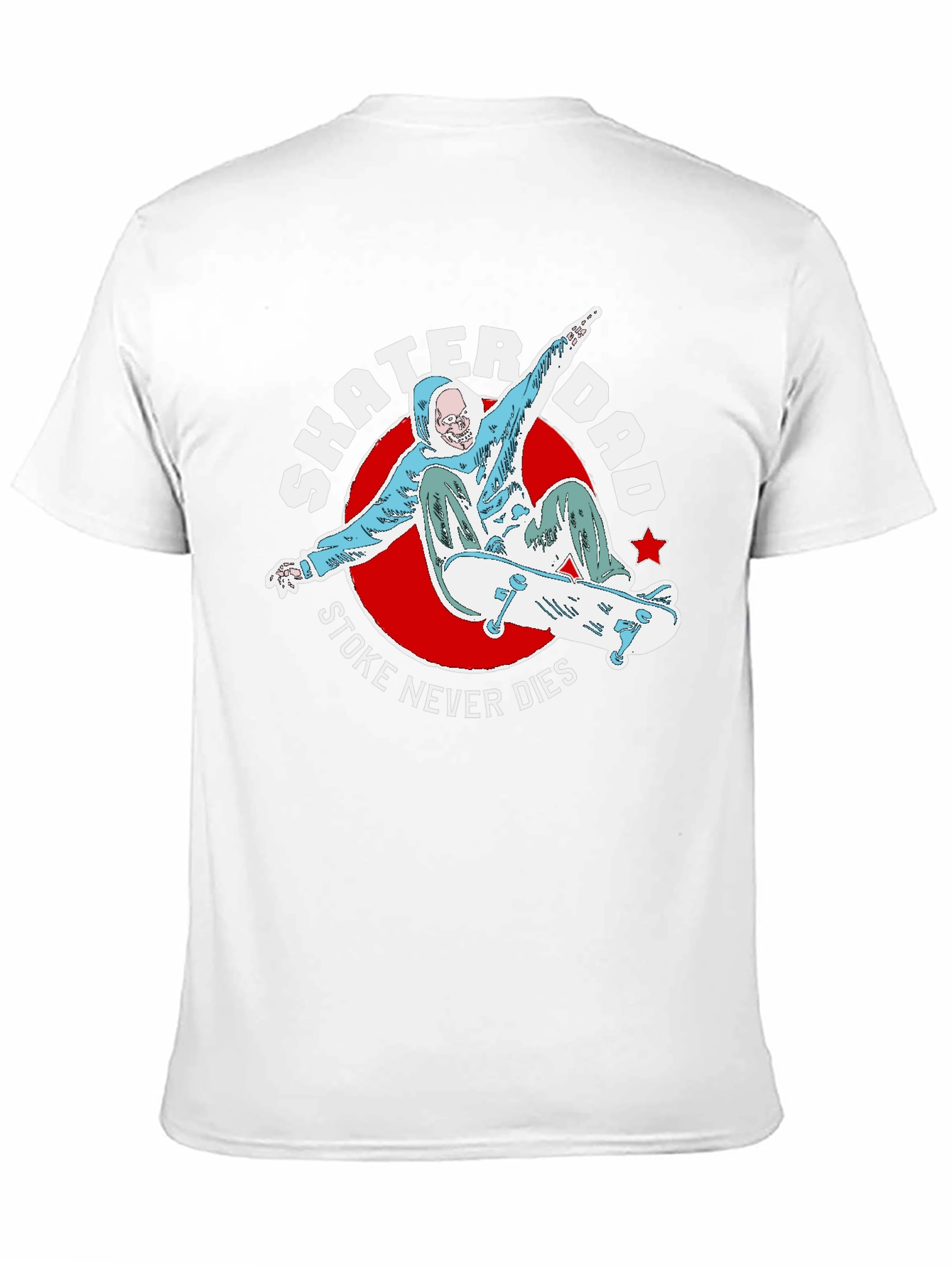 Skater Dad Tee - Stoke Never Dies