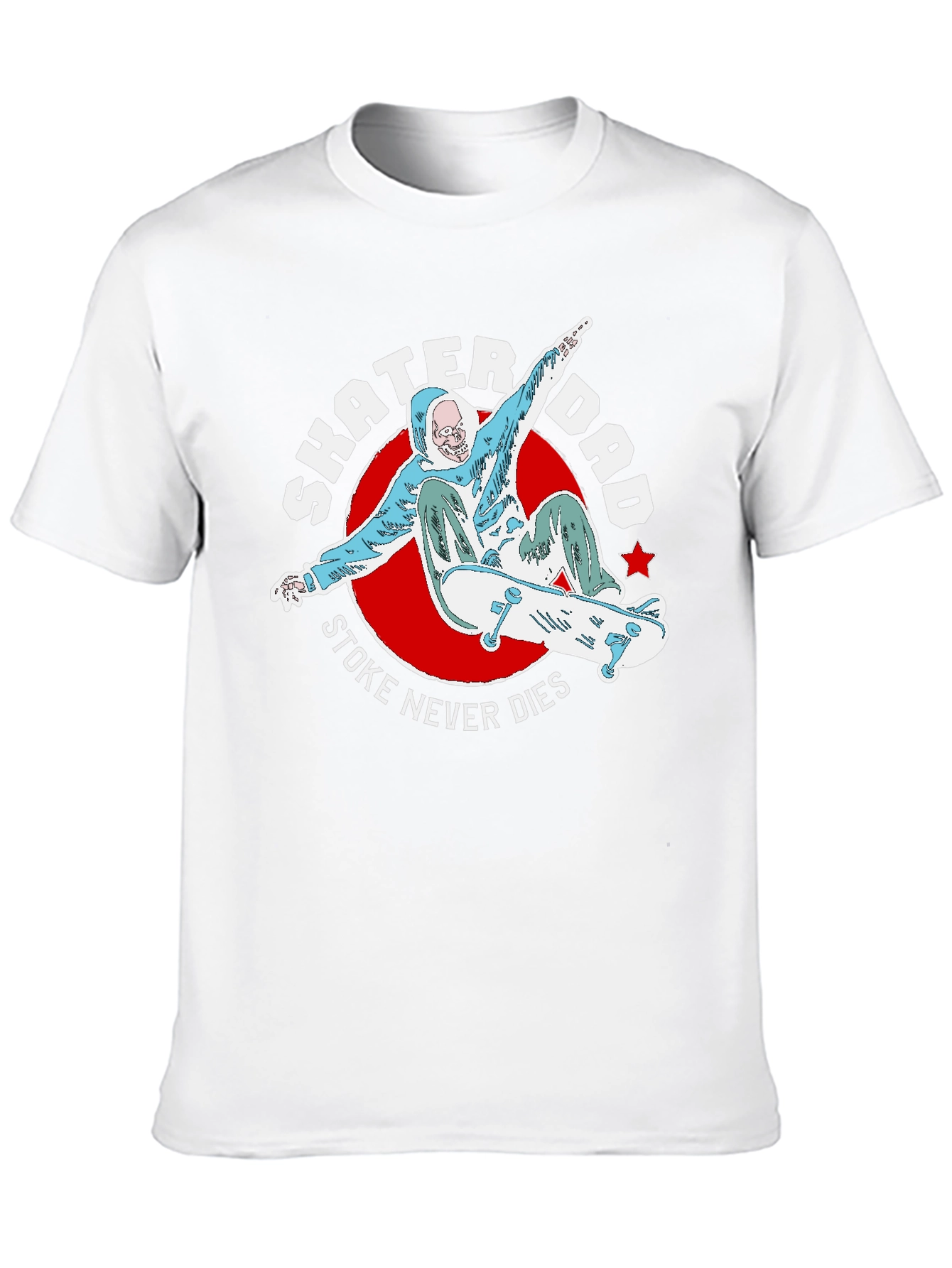 Skater Dad Tee - Stoke Never Dies
