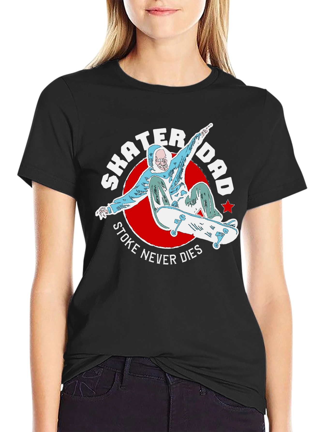 Skater Dad Tee - Stoke Never Dies
