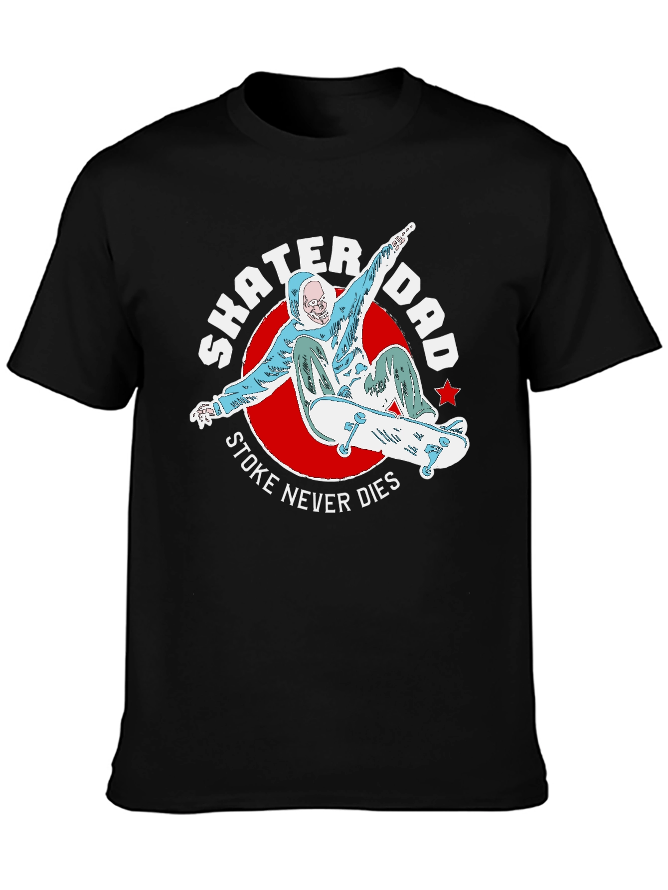 Skater Dad Tee - Stoke Never Dies