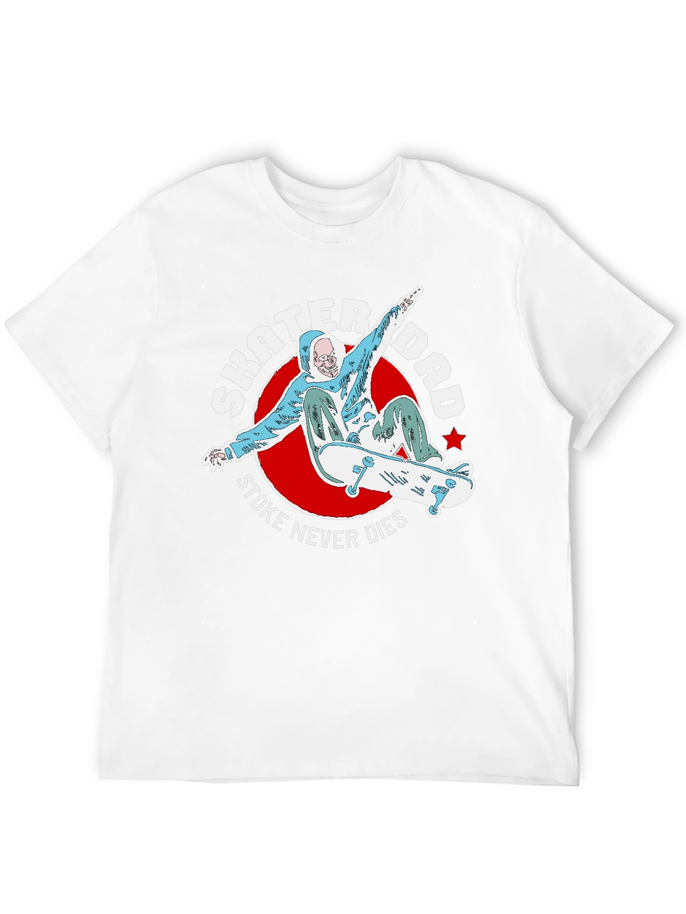 Skater Dad Tee - Stoke Never Dies