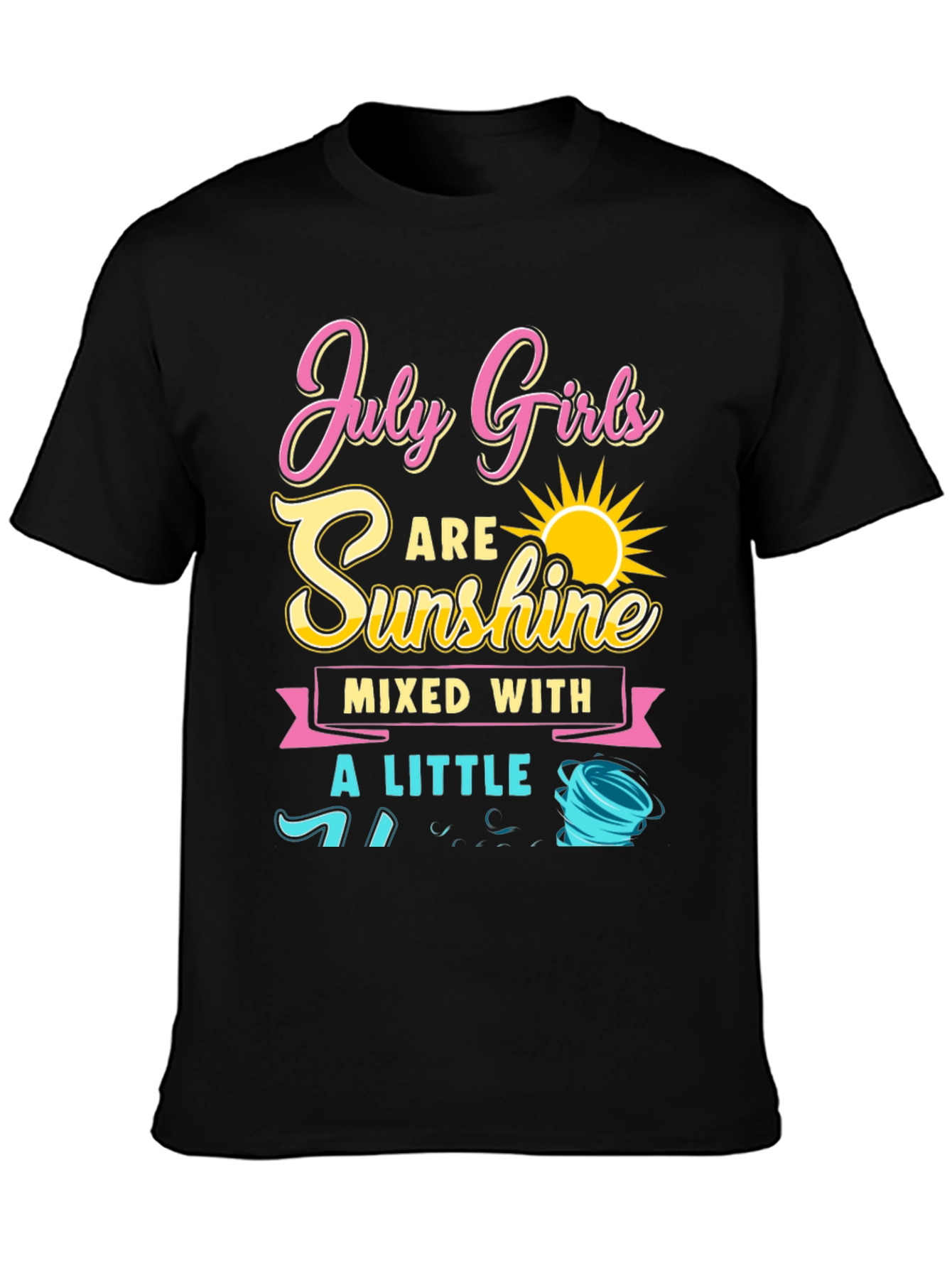 July Girls Sunshine & Little Hurricane Graphic Tee