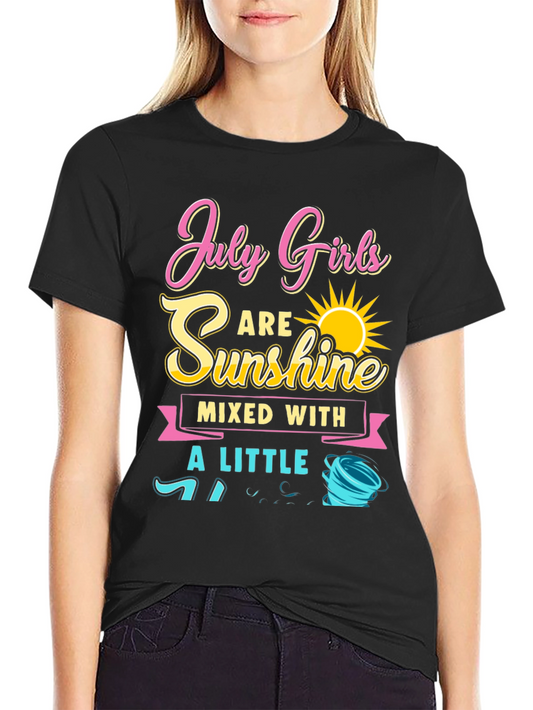 July Girls Sunshine & Little Hurricane Graphic Tee