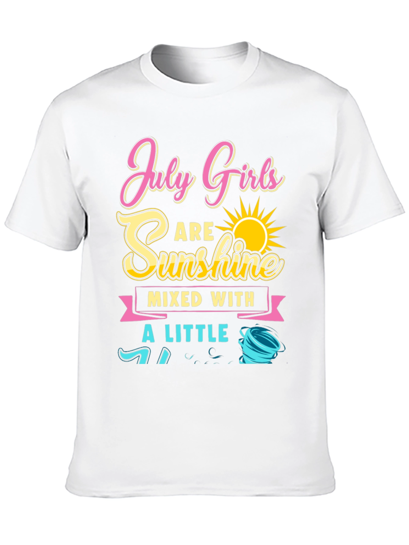 July Girls Sunshine & Little Hurricane Graphic Tee