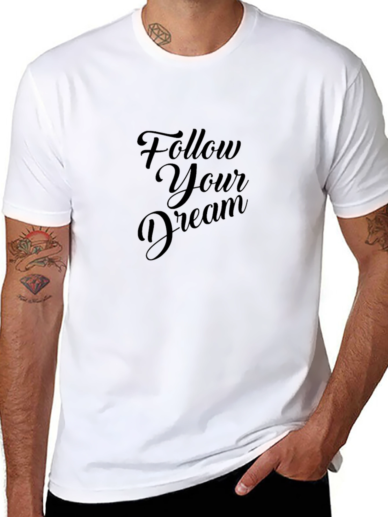 Follow Your Dream T-Shirt - Soft Cotton Blend
