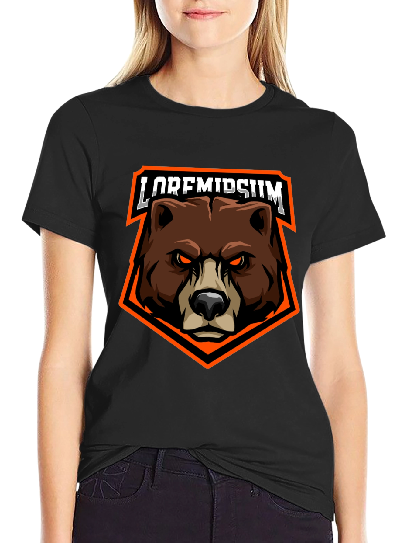 Bear Graphic T-Shirt - Bold Streetwear Style