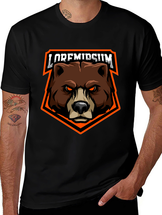 Bear Graphic T-Shirt - Bold Streetwear Style